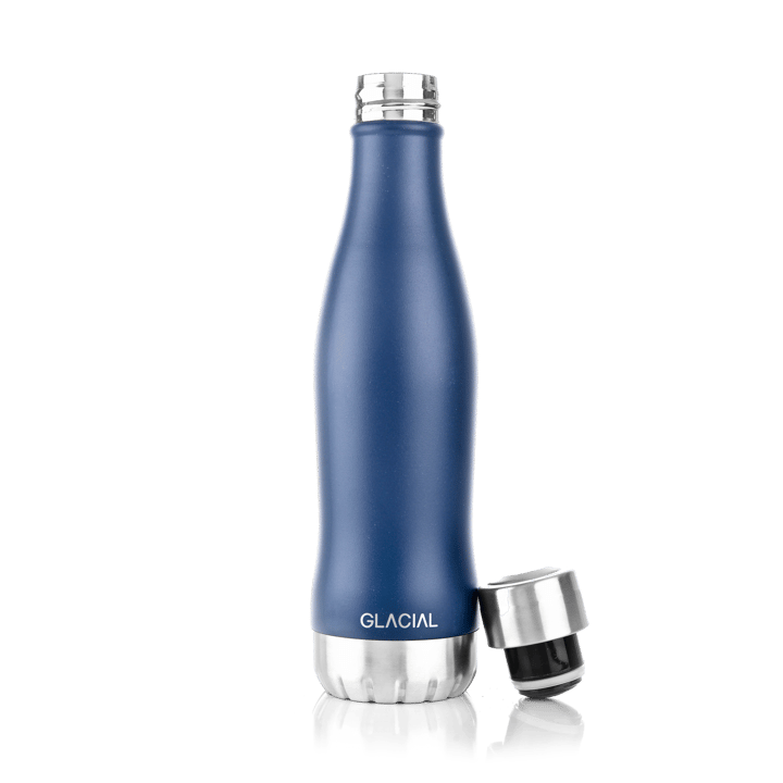 Glacial waterfles 400 ml - Matte navy - Glacial