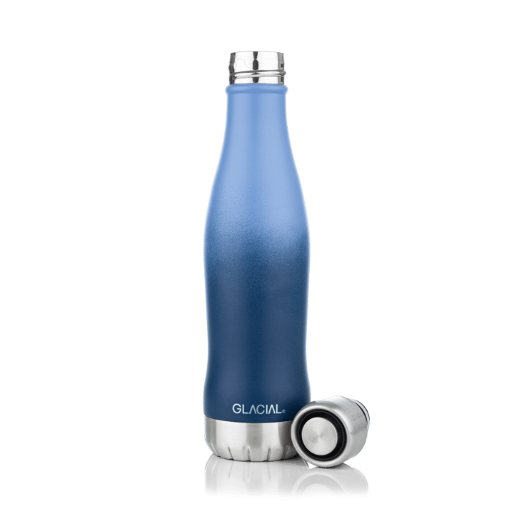 Glacial waterfles active 400 ml - Blue fade - Glacial