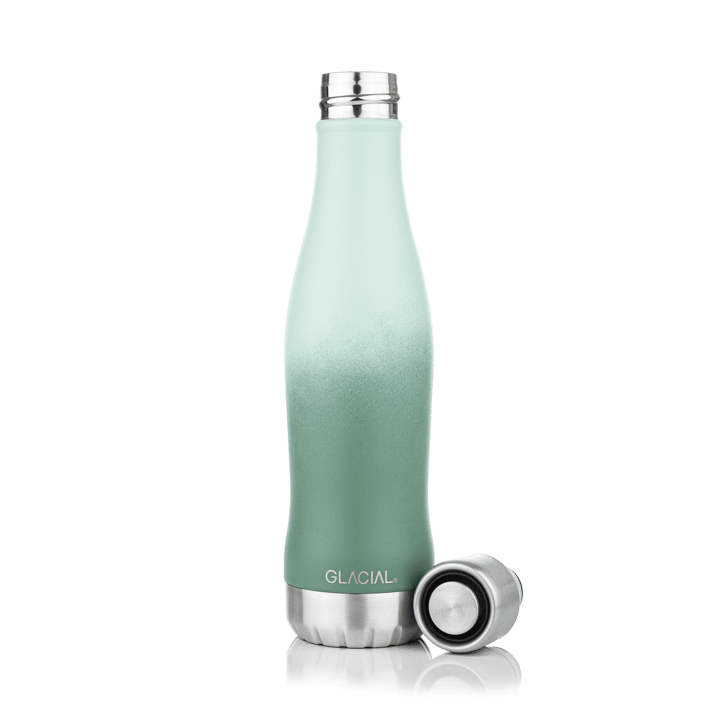 Glacial waterfles active 400 ml - Green fade - Glacial