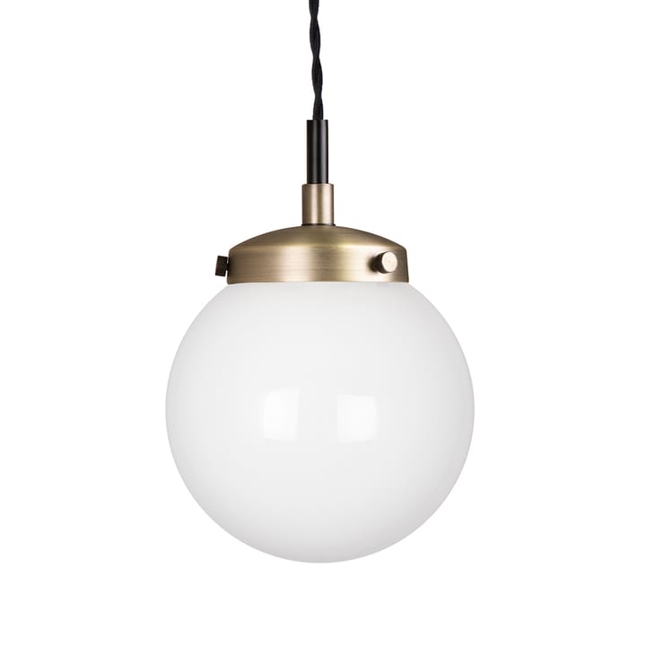 Alley hanglamp mini - antiek messing/wit - Globen Lighting