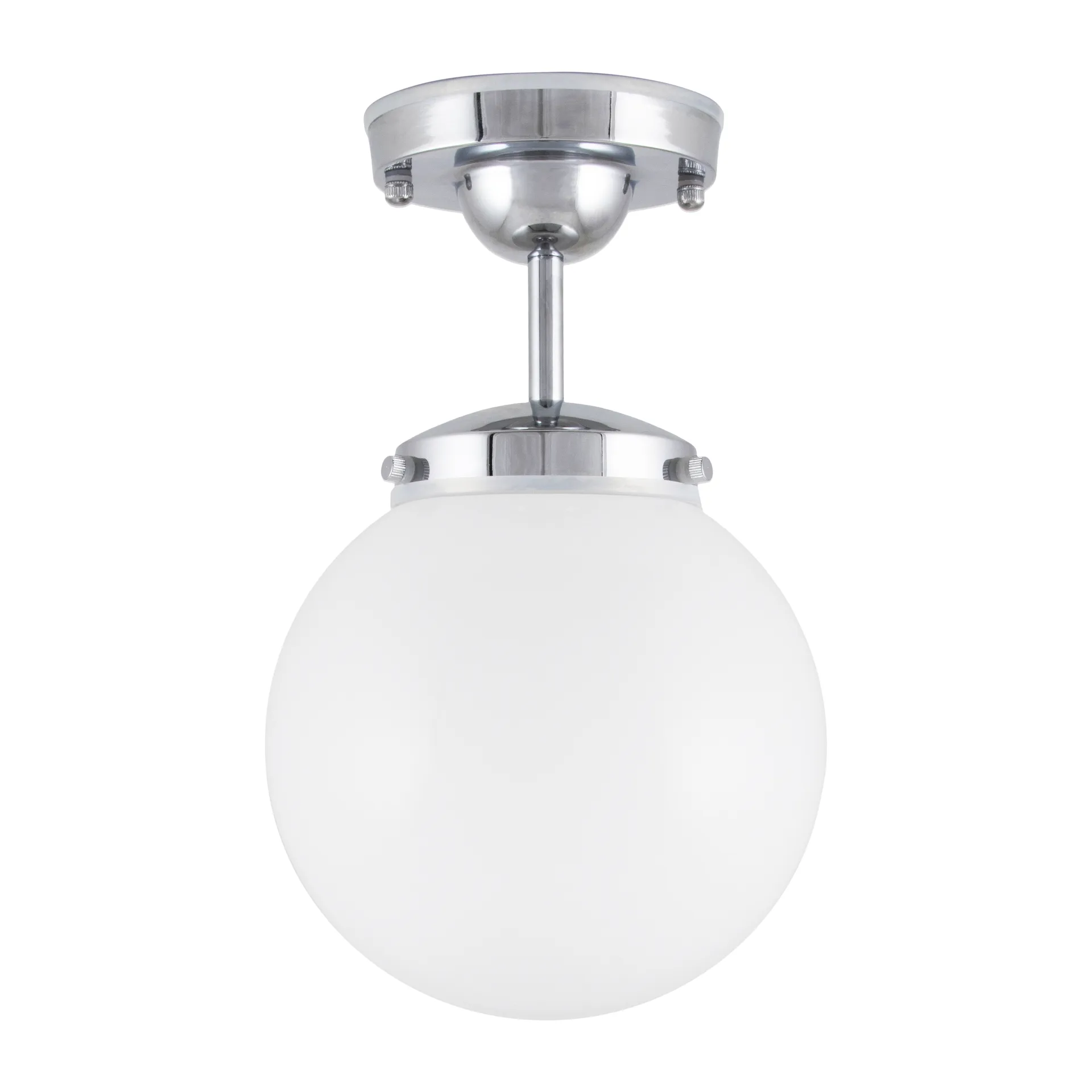 Alley plafondlamp IP44, Chroom Globen Lighting