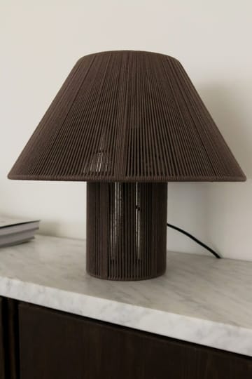 Anna tafellamp Ø35 cm - Bruin - Globen Lighting