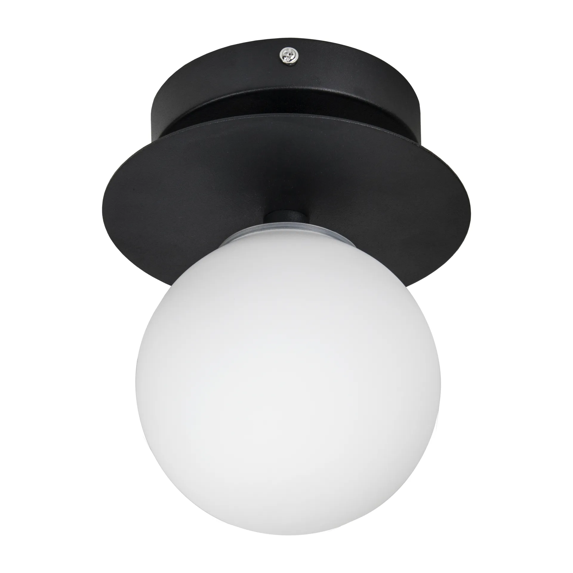 Art Deco IP44 Muurlamp, Zwart-wit Globen Lighting