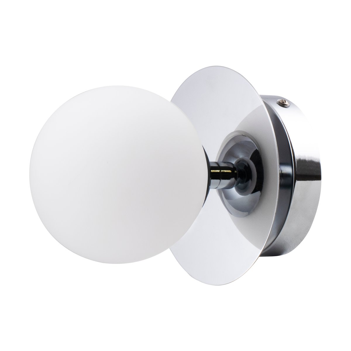 Globen Lighting Art Deco IP44 wandlamp/plafondlamp Chroom-Wit