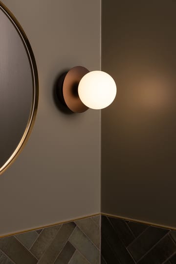 Art Deco plafondlamp - Bronze-wit - Globen Lighting