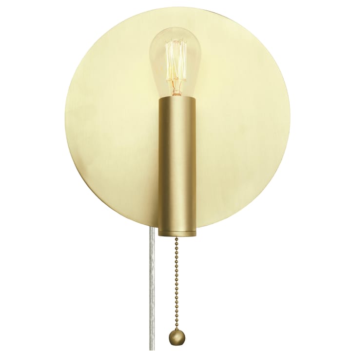 Art Deco wandlamp - geborsteld messing - Globen Lighting