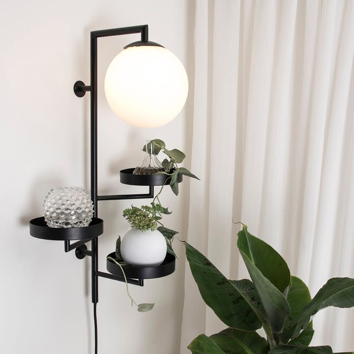 Astoria wandlamp, zwart Globen Lighting