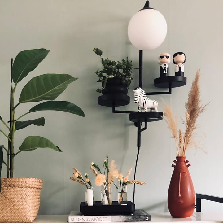 Astoria wandlamp, zwart Globen Lighting