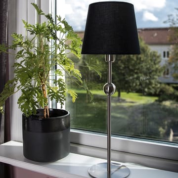 Astrid lampvoet - geborsteld chroom - Globen Lighting