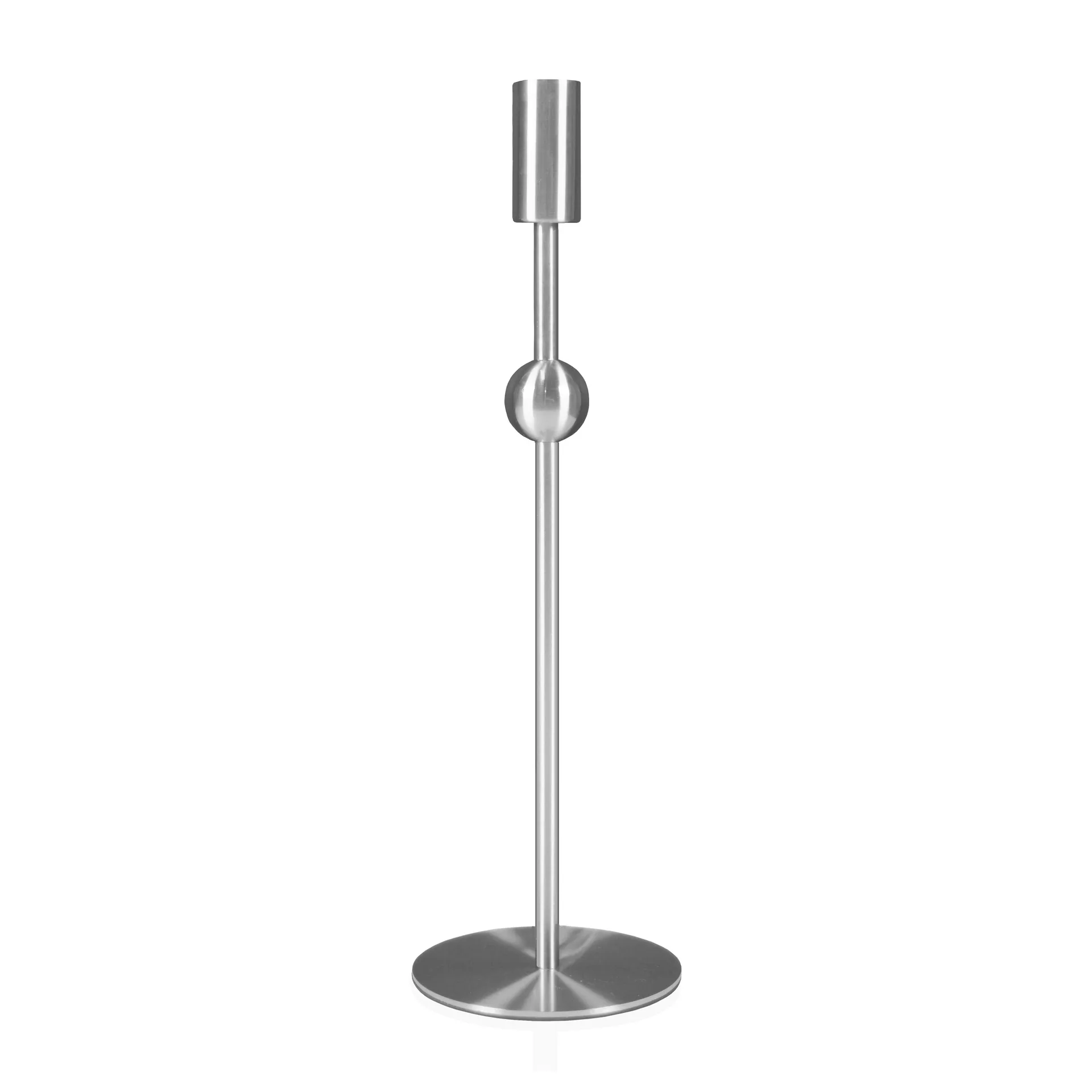 Astrid lampvoet, geborsteld chroom Globen Lighting