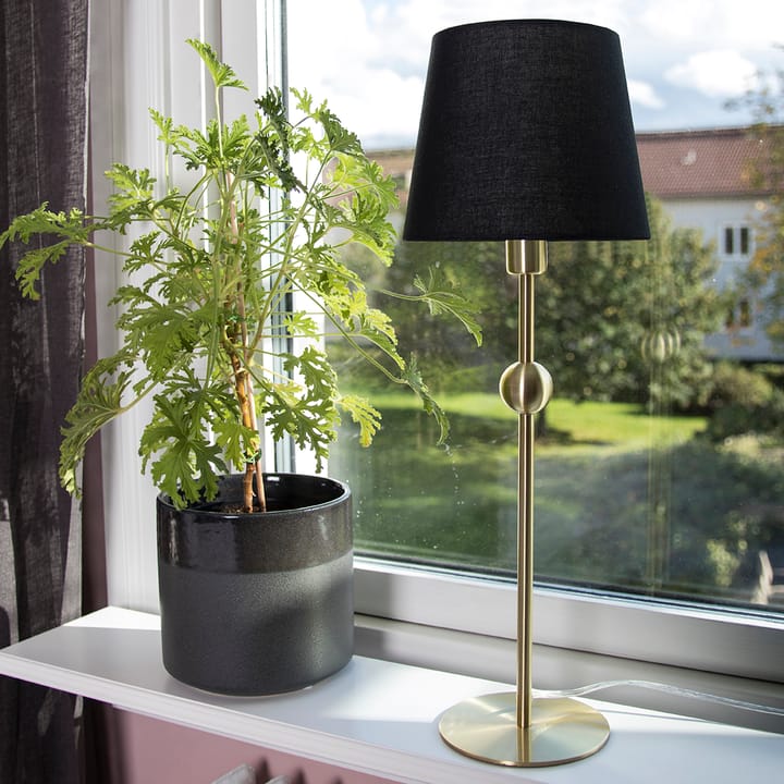 Astrid lampvoet, geborsteld messing Globen Lighting
