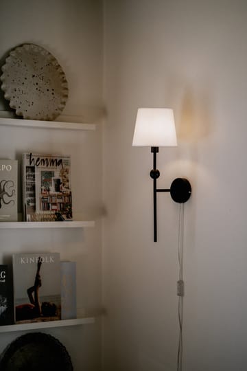 Astrid muurlamp - Zwart - Globen Lighting