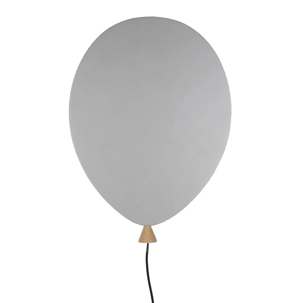 Balloon wandlamp, grijs-essen Globen Lighting