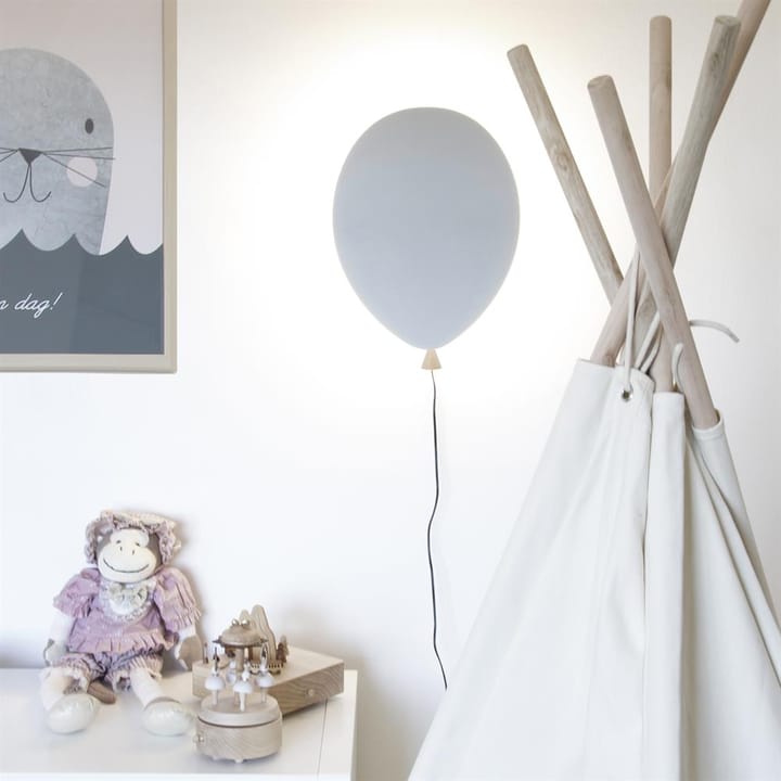 Balloon wandlamp, grijs-essen Globen Lighting