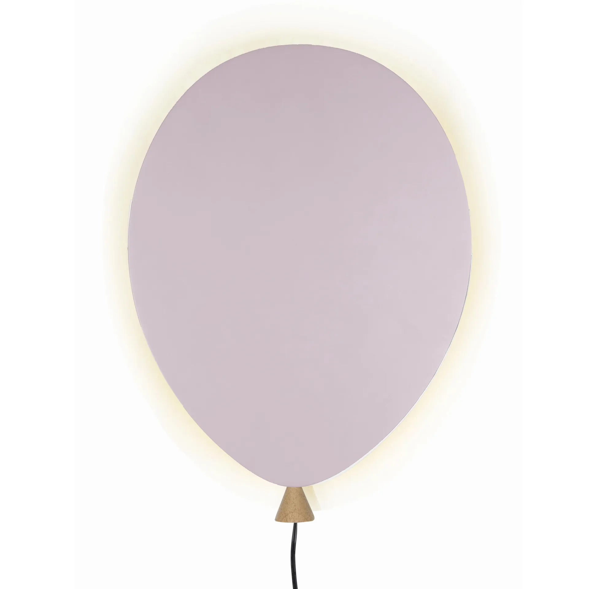 Balloon wandlamp, roze-essen Globen Lighting