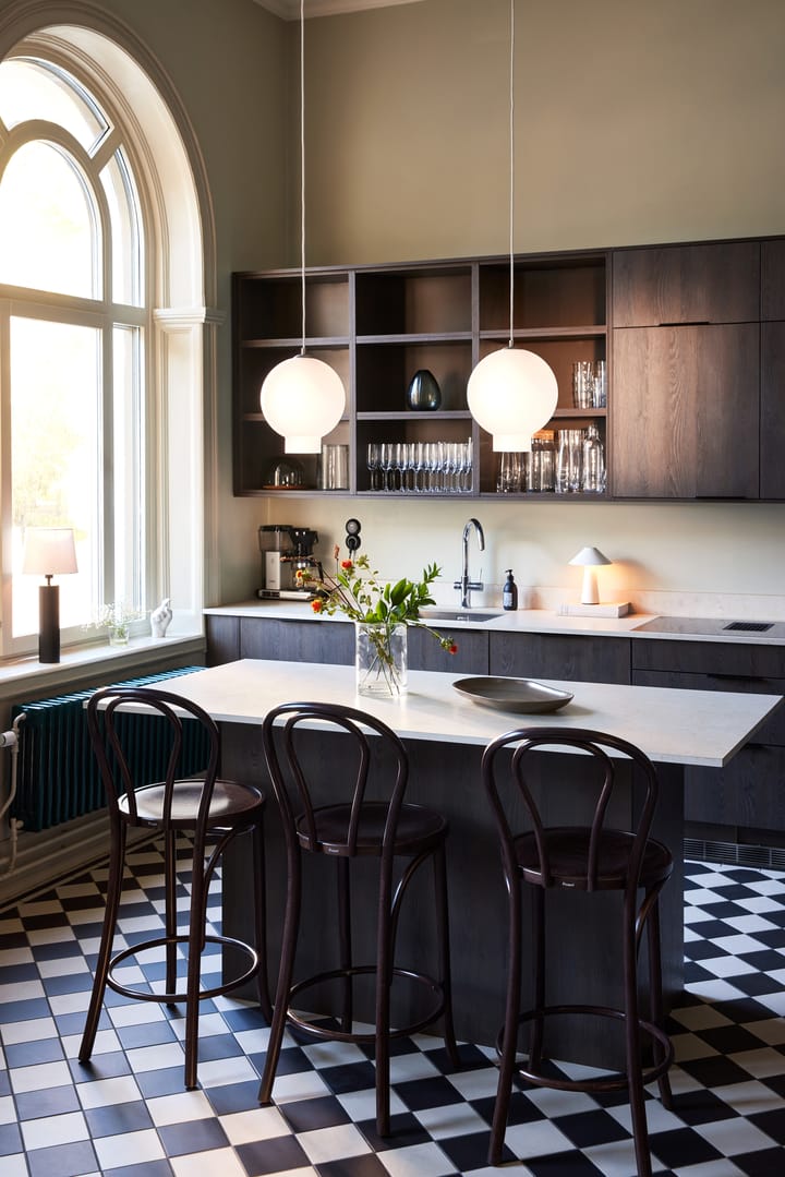 Bams 25 hanglamp, Mat wit Globen Lighting
