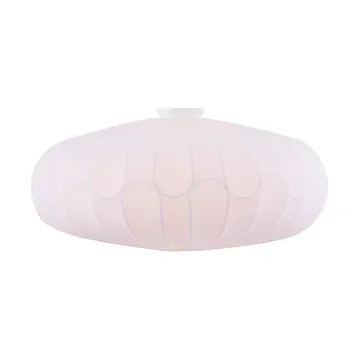 Bladverk plafondlamp - Wit, Ø50x20 cm - Globen Lighting