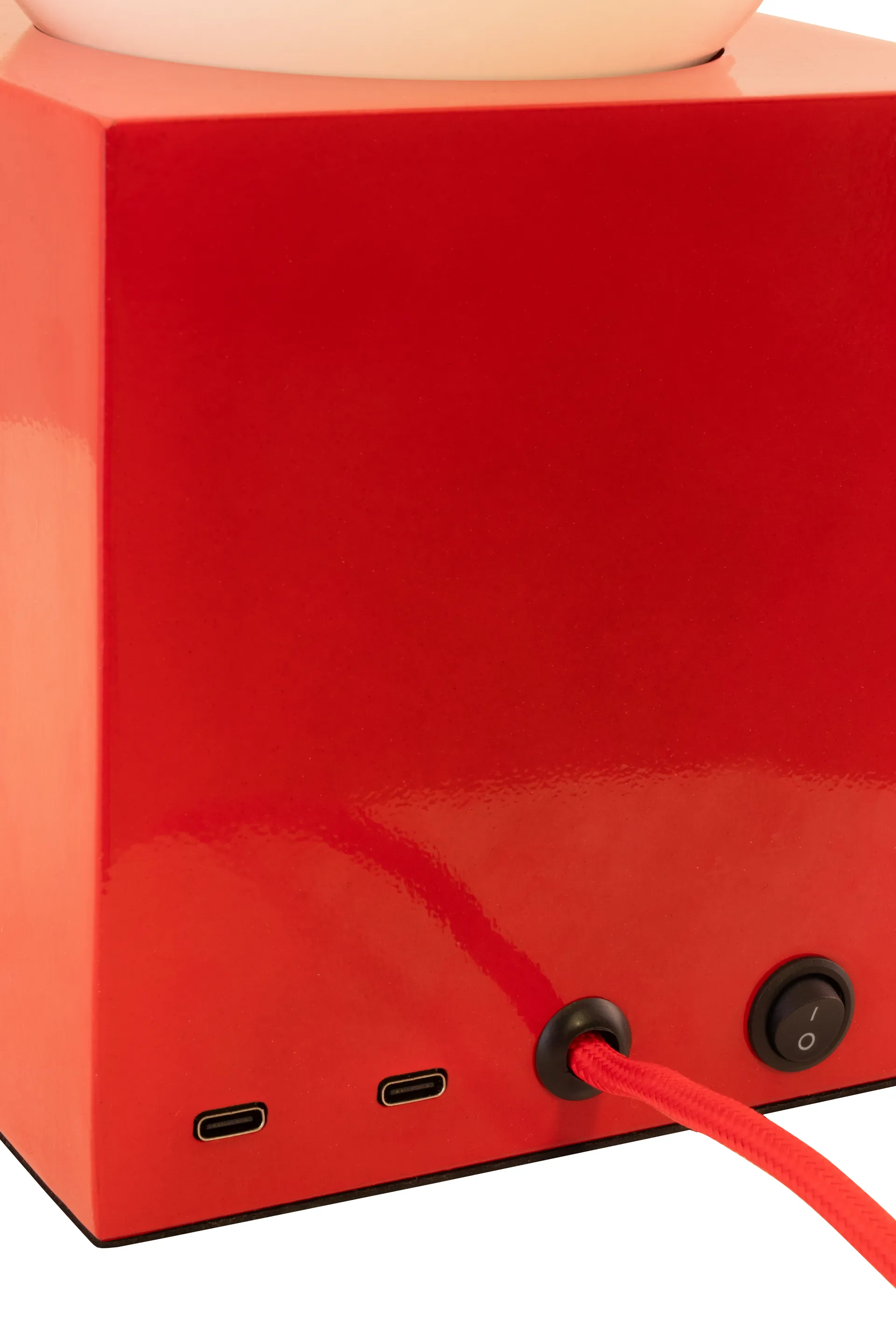 Bob 14 tafellamp, Rood Globen Lighting