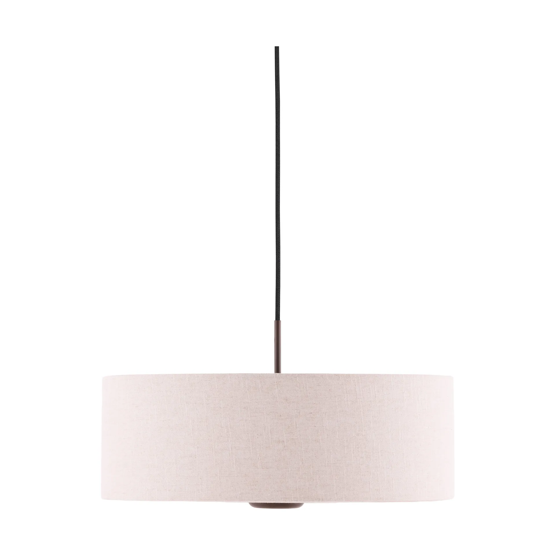 Bosco pendel, Beige, bruin gebeitst eiken, Ø55 cm Globen Lighting
