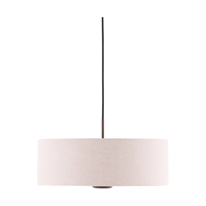 Bosco pendel - Beige, bruin gebeitst eiken, Ø55 cm - Globen Lighting