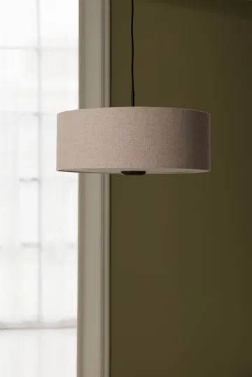 Bosco pendel - Beige, bruin gebeitst eiken, Ø55 cm - Globen Lighting
