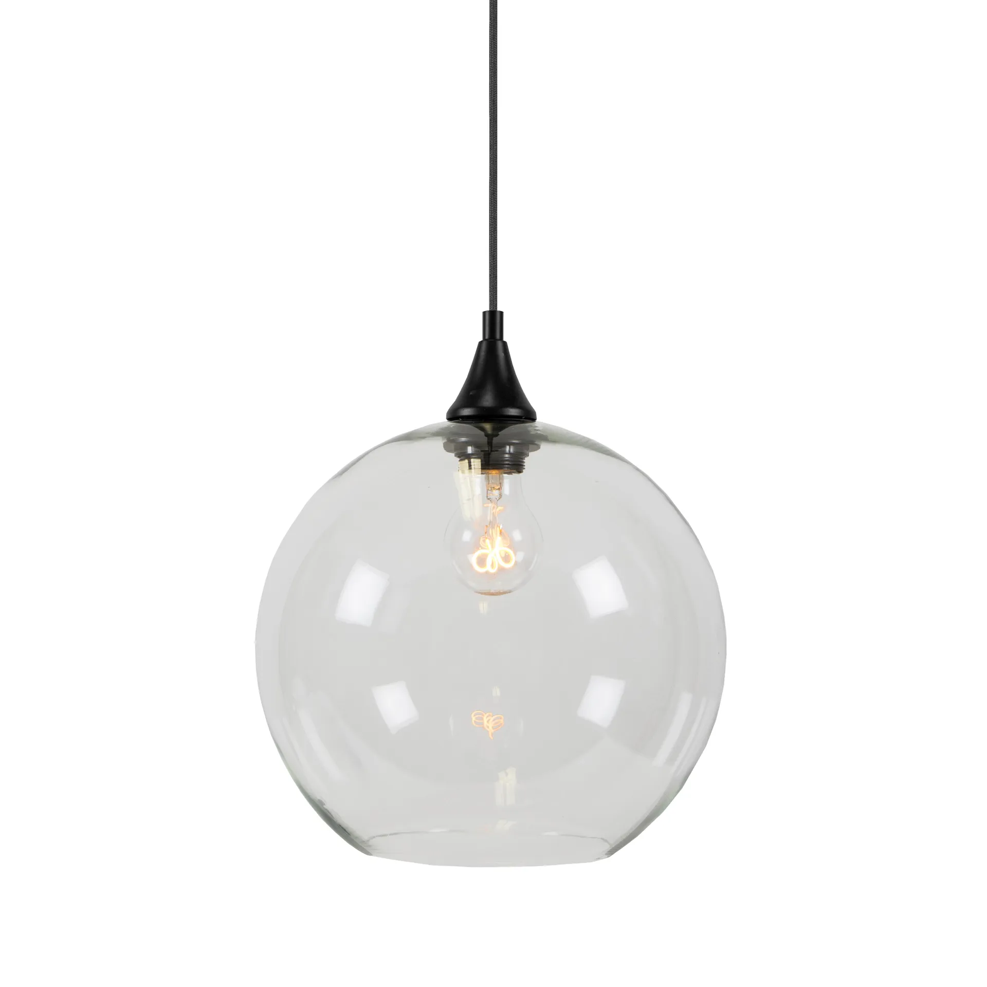 Bowl hanglamp, helder Globen Lighting