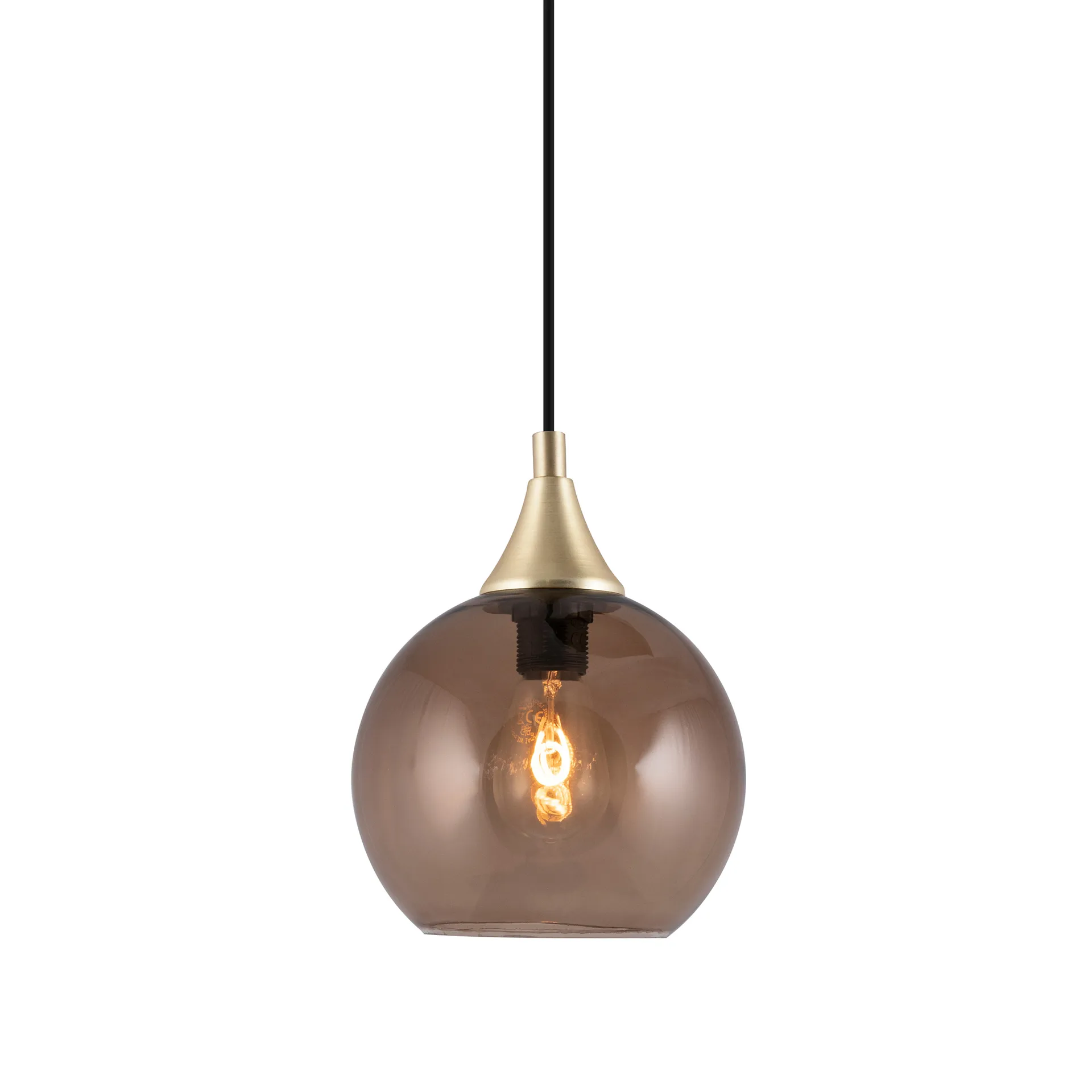Bowl hanglamp mini, Bruin Globen Lighting