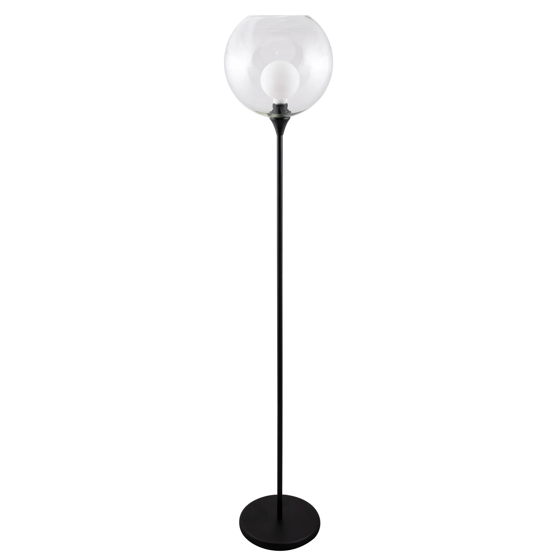 Bowl vloerlamp, Zwart Globen Lighting
