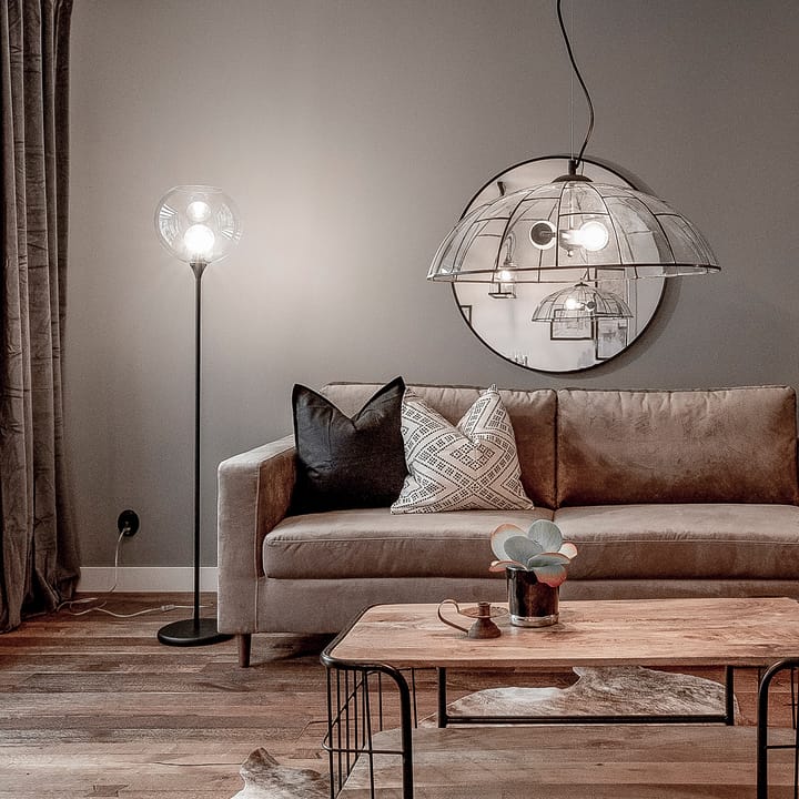 Bowl vloerlamp, Zwart Globen Lighting