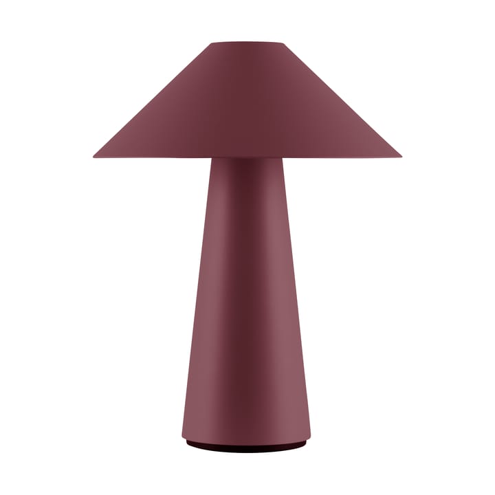 Cannes draagbare tafellamp - Burgundy - Globen Lighting