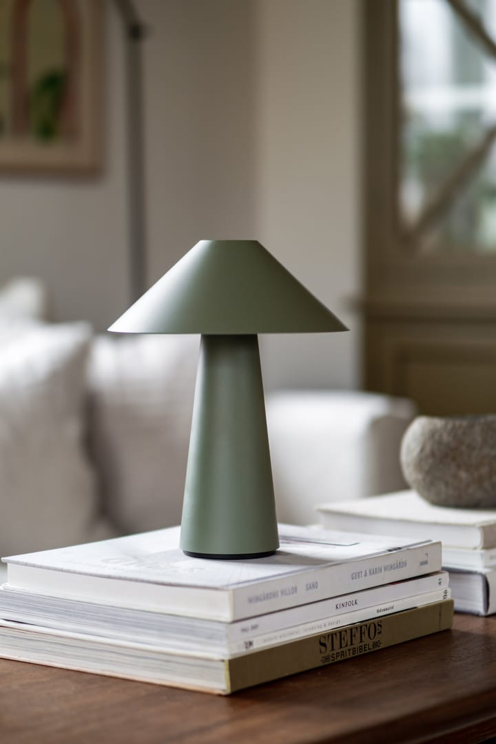 Cannes draagbare tafellamp, Groen Globen Lighting