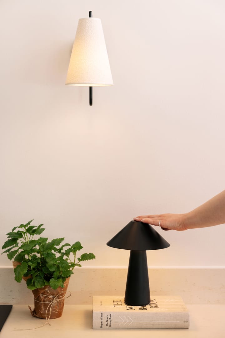 Cannes draagbare tafellamp, Zwart Globen Lighting