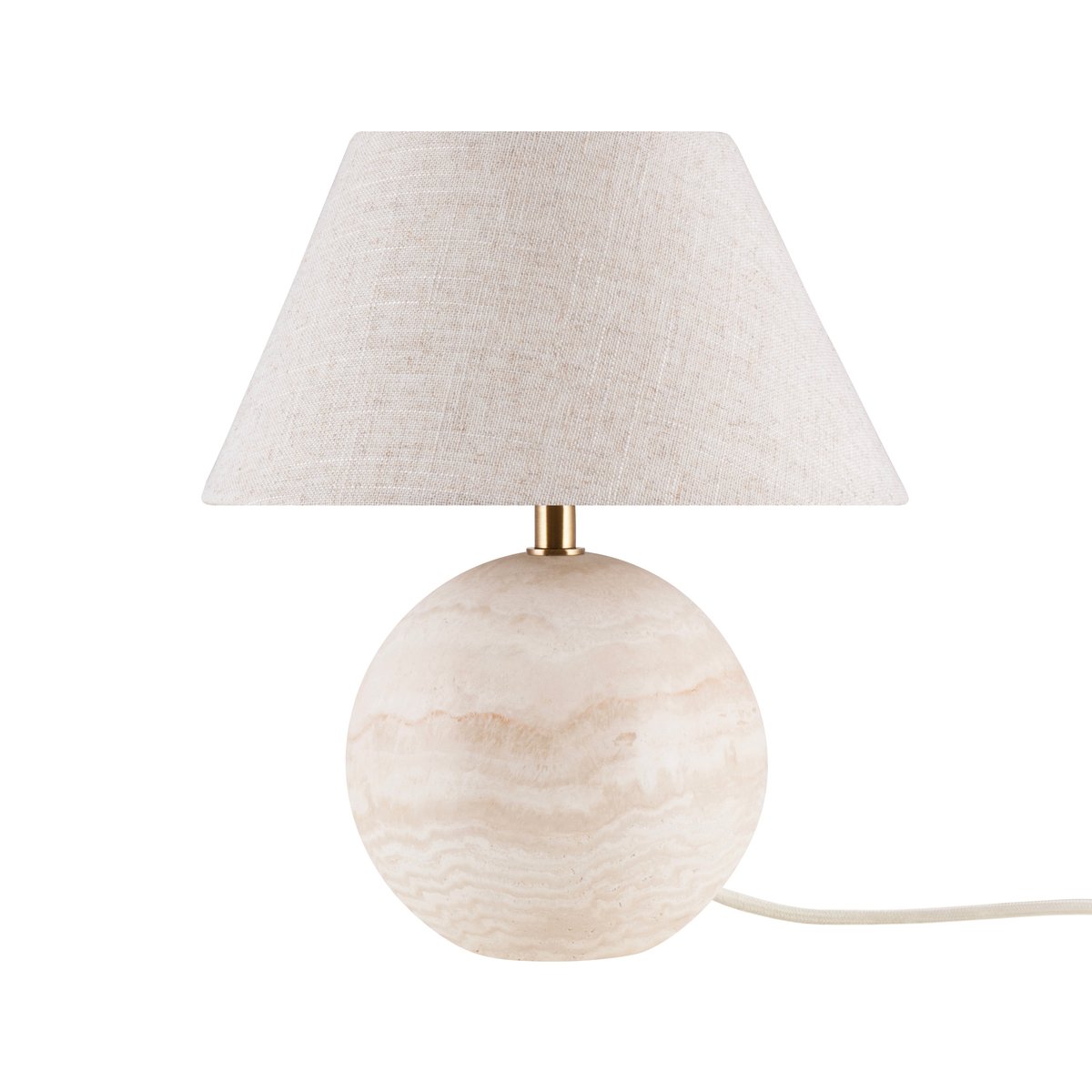 Globen Lighting Castello 24 tafellamp Travertijn | Scandinavisch Interieur | Bureau- & tafellampen | Beige