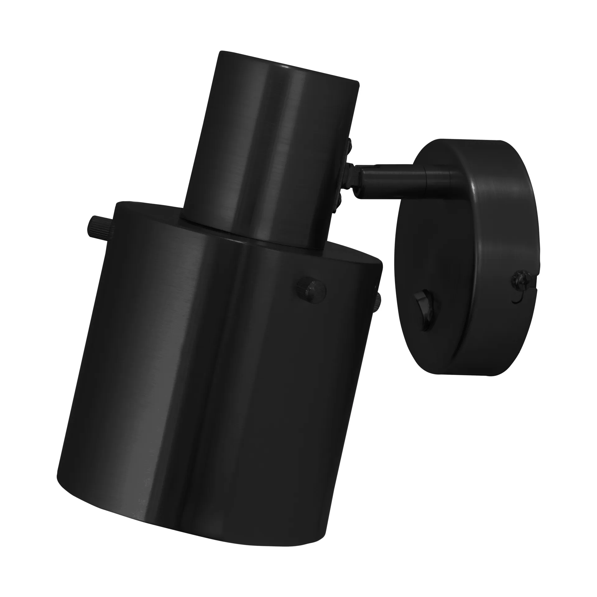 Clark 1 wandlamp, Zwart Globen Lighting