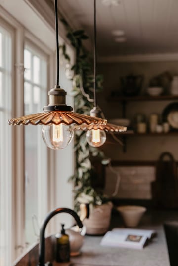 Cobbler hanglamp Ø25 cm - Bruin - Globen Lighting