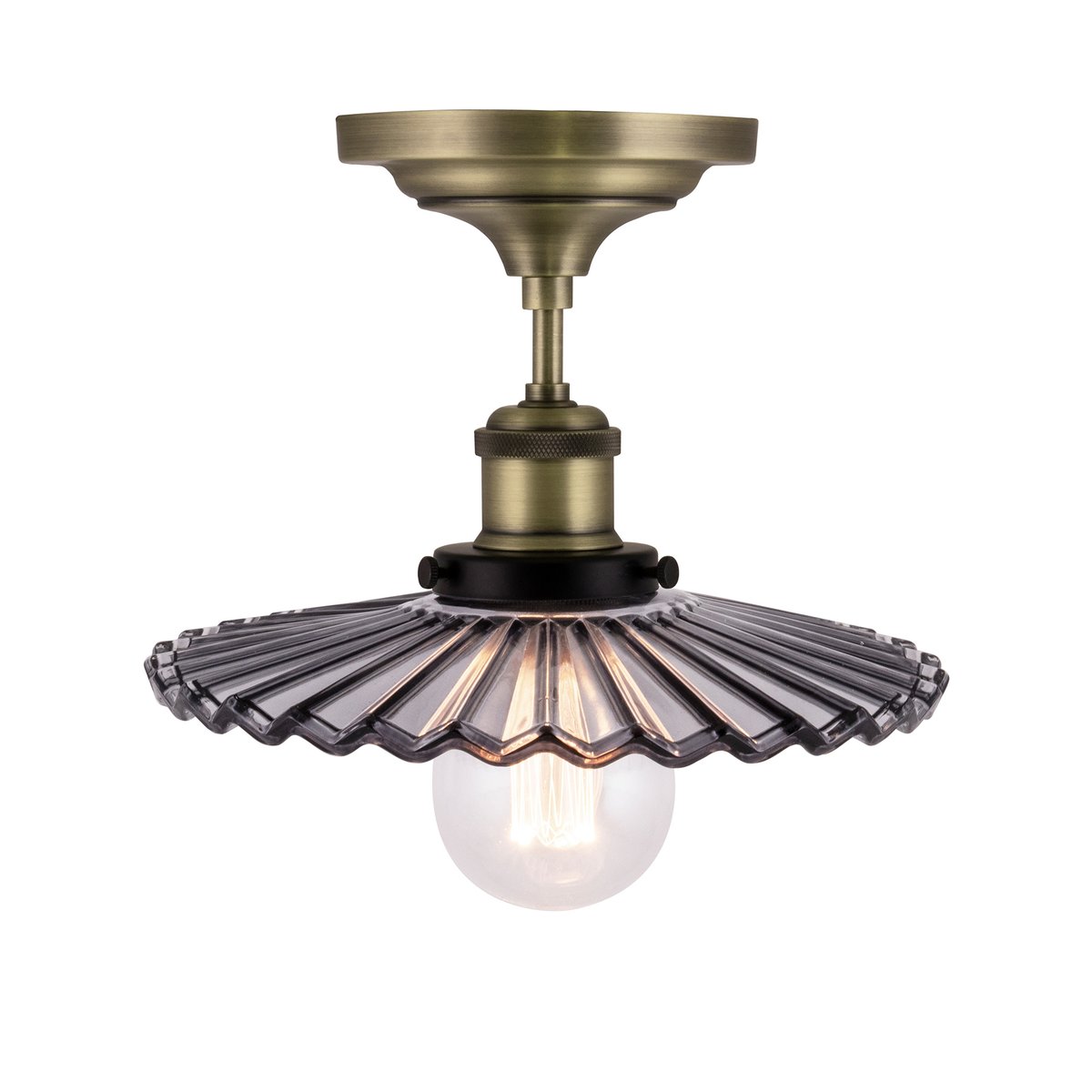 Globen Lighting Cobbler plafondlamp 25 cm Rook