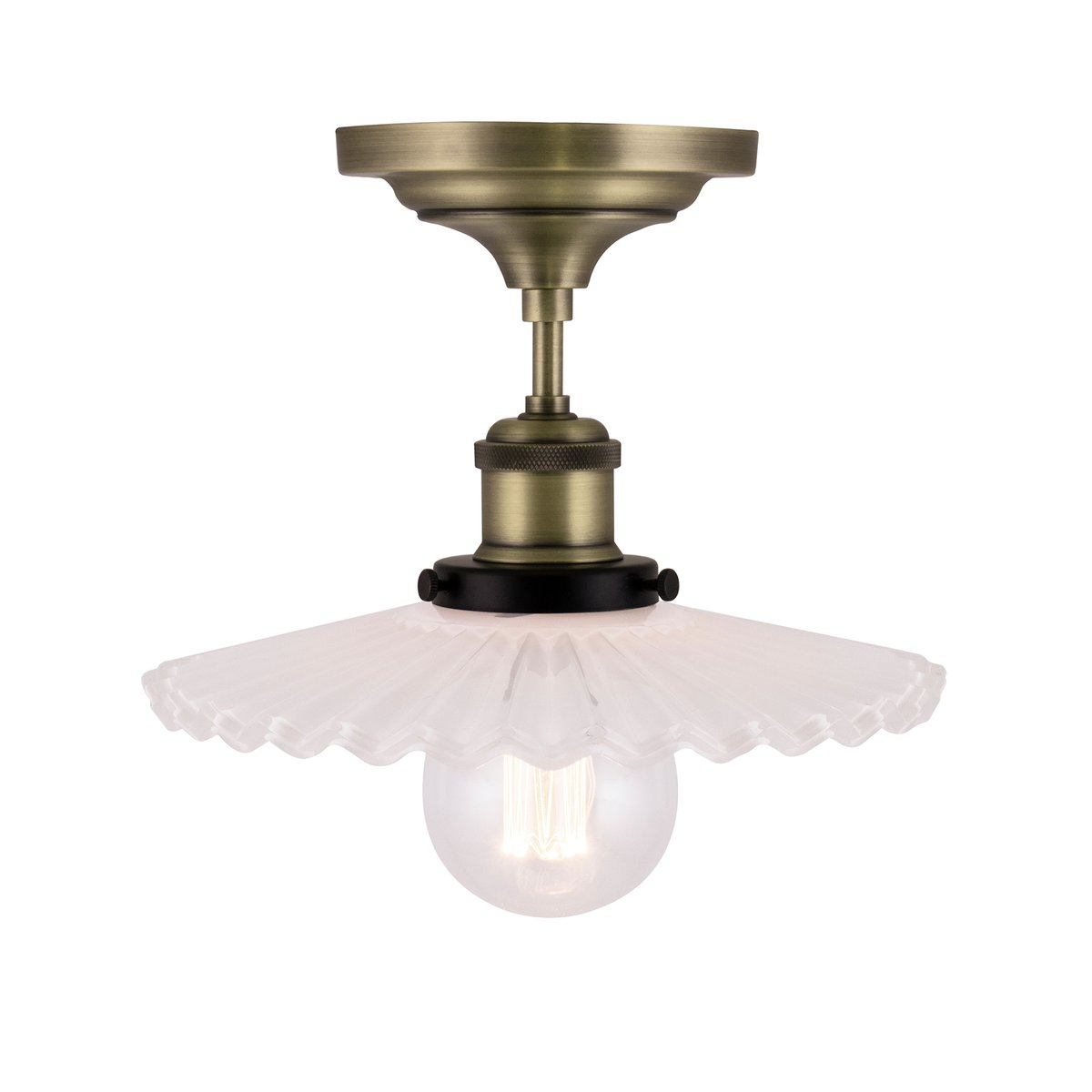Globen Lighting Cobbler plafondlamp 25 cm Wit