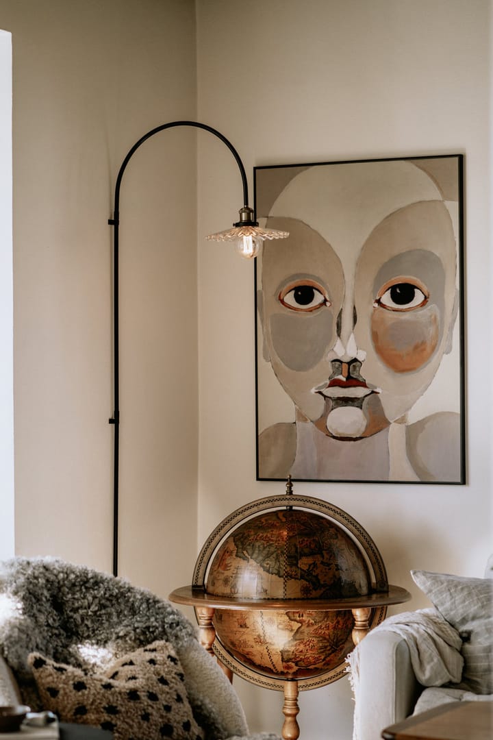 Cobbler wandlamp 150 cm, Transparant Globen Lighting