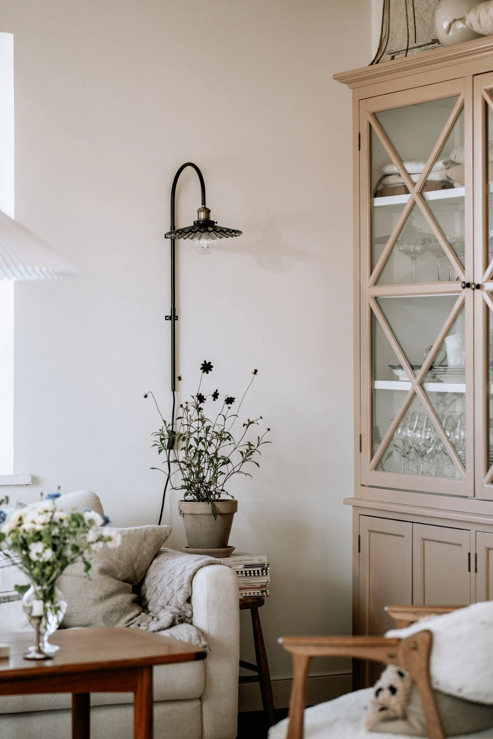 Cobbler wandlamp 75 cm, Rook Globen Lighting