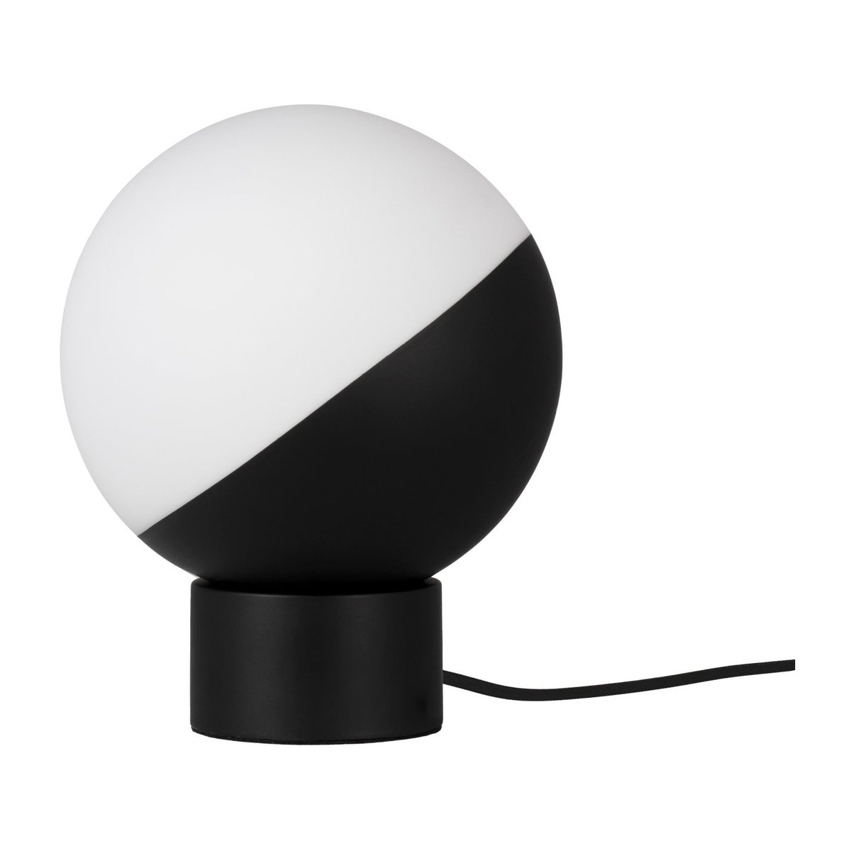 Globen Lighting Contur tafellamp Ø20 cm Zwart-wit
