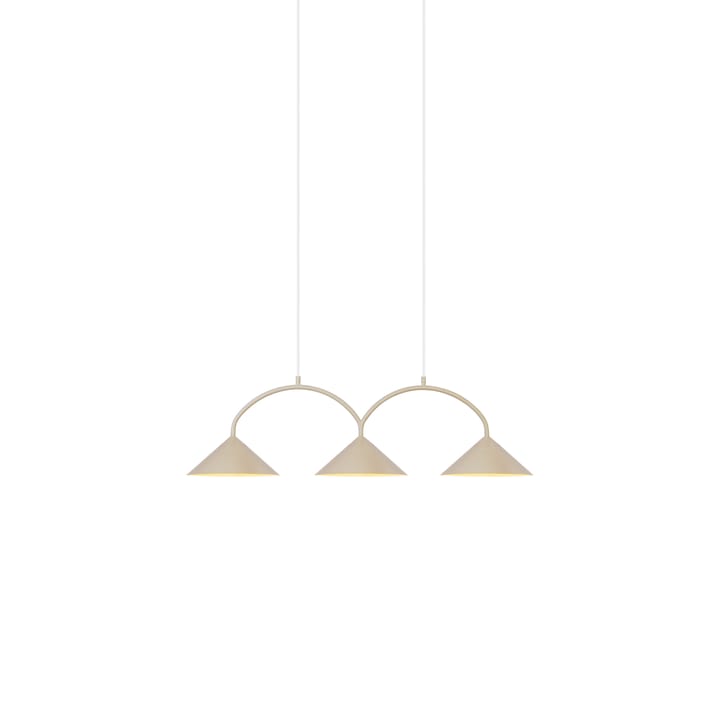 Curve hanglamp 3 - Beige - Globen Lighting