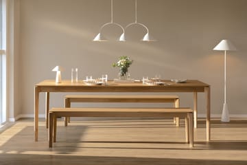 Curve hanglamp 3 - Wit - Globen Lighting