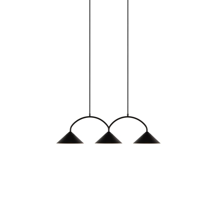 Curve hanglamp 3 - Zwart - Globen Lighting