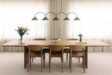 Curve hanglamp 5 - Groen - Globen Lighting