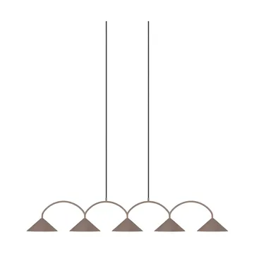 Curve hanglamp 5 - Mocha - Globen Lighting