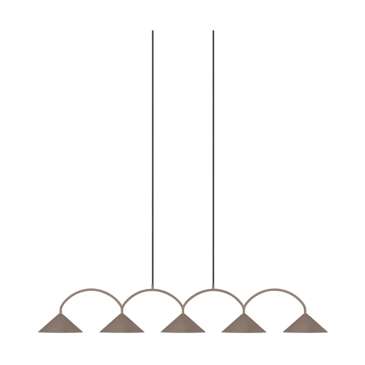 Curve hanglamp 5 - Mocha - Globen Lighting