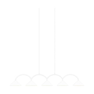 Curve hanglamp 5 - Wit - Globen Lighting