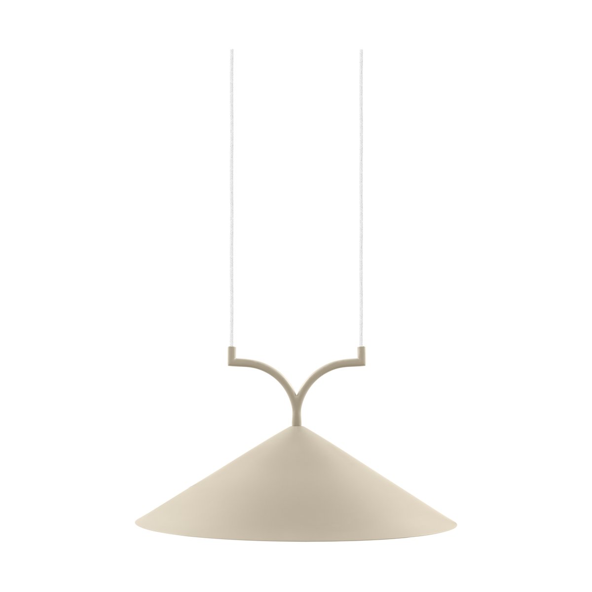 Globen Lighting Curve hanglamp 50 Beige | Scandinavisch Interieur | Hanglampen | Beige