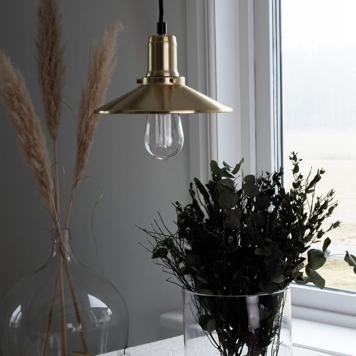 Disc hanglamp mini - Geborsteld messing - Globen Lighting