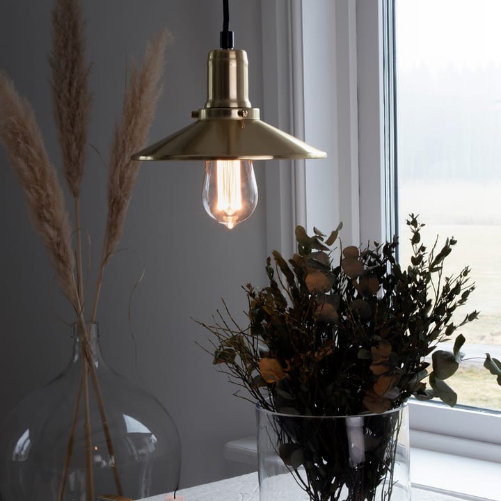 Disc hanglamp mini - Geborsteld messing - Globen Lighting